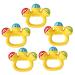 Ibasenice 10 pc Baby Bite Toys & Rattles - Safe Chewing Toys for Toddlers & Newborns - Buy Online on GoSupps.com