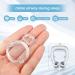 Silicone Magnetic Anti Snoring Nose Clip - Stop Snoring for Quieter, Restful Sleep - Blue - Buy Online on GoSupps.com