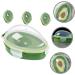 Cabilock 4pcs Avocado Crisper Vegetables Avocado Container to Keep Fresh Avocado Saver Container Box Food - Buy Online on GoSupps.com