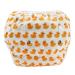 Garosa Swim Diaper Baby Infant Snap Adjustable Waterproof Swimsuit Diaper Reusable Summer Swim Nappy Training Pants for Boys Girls Swimming Lessons Free Size(Duck) Diapers and Diapers