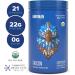 Birdman Falcon Protein | Vegan Non Whey Protein Sports Keto Friendly Kosher Gluten Free Plant Based Non-Dairy Chocolate Flavor - 21 Servings - 1.38 lb - Buy Online on GoSupps.com