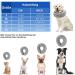NASJAC Inflatable Pet Hinges & Adjustable Dog Collar - Leak Protection Quick Lock Comfort for Post-Op Recovery Gray - Buy Online on GoSupps.com