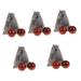 Gleavi 5 sentences Handball wooden balls for hand exercises balls for health exercises massage ball fitness balls for the hand wooden ball portable gymnastics ball woodworking the ball roll scrollrad