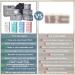 Gray Monthly Milestone Blocks with Bag | Baby Age Blocks for Girl or Boy | Baby Photo Props with Correct Month and Year - Buy Online on GoSupps.com