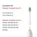 Waterpik Complete Care 9.0 & Care 5.0 Replacement Toothbrush Heads (8-pc) - White Pisonicleara White Refills - Buy Online on GoSupps.com