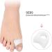 5PC Hallux Valgus Corrector Set - Plantar Fasciitis Relief Toe Separator & Massage Sleeve | International Shipping Available - Buy Online on GoSupps.com