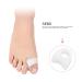 Buy ZJchao Bunion Corrector - 5pcs Hallux Valgus Toe Separator for Foot Care | International Shipping - Buy Online on GoSupps.com