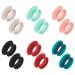 12pcs Earplugs Mute Style Pack for Loop Earplugs Quiet Ear Plugs Accessories for Extra 5 dB Noise Reduction Earplugs for Loop Engage Loop Experience Earplugs Quiet forJourney Home Office Library Small 6 Colors