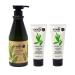 Codi Green Tea Lotion - Green Tea Body and Hand Lotion for Women and Men - Green Tea Body Lotion with Wonderful Green Tea Scent - Less Greasy and Quick Absorbent - 1 750ml Bottle and 2 100ml Tubes
