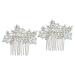 Beaupretty Accessories comb Bridal Hair Decor Bridal Headpieces Wedding Headdress bridal hair accessories wedding headpiece wedding hair accessories decorate crystal bride Comb