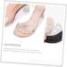 FRCOLOR 6 Pairs Anti-Wear High Heel Stickers | Clear Forefoot Pads & Gel Insoles for Women - Invisible Metatarsal Pads - Buy Online on GoSupps.com