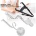 Body Fat Tester & Waist Tape - Accurate Skinfold Measurement Tool for BMI & Weight Loss - Buy Online on GoSupps.com