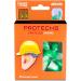 Flents Protechs Reusable Work Ear Plugs - 8 Pairs with Travel Case, NRR 33, Made in USA - Ideal for Construction & Loud Environments - Buy Online on GoSupps.com