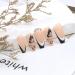 Medium Length Coffin Nude Butterfly Glitter Press on Nails - 24Pcs/Set - Buy Online on GoSupps.com