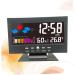 Healeved 3 Pcs Digital Clocks Creative Clock Multifunctional Clock Stylish Clock Time Display Clock Led Digital Display Size 1x3pcs - Buy Online on GoSupps.com
