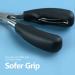 Wanmat 4PCS Toe Nail Clipper Set for Seniors - Professional Podiatrist Toenail Nipper with Surgical Stainless Steel Blades, Soft Grip Handle - Ideal for Ingrown or Thick Toenails - Buy Online on GoSupps.com