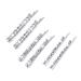 6PCS Bling Metal Rhinestone Hair Clips for Women  Silver Sparkly Hairpins Barrettes  Luxury Hairgrip Hair Headwear Accessories for Party Wedding Daily (A)