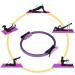 Buy Pilates Yoga Ring - Resistance Ring for Home Fitness & Core Training | Violet Magic Circle for Yoga & Gymnastics - Buy Online on GoSupps.com