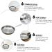 Zerodeko 1 Pc Stainless Steel Non Stick Pan Classic Pan Stainless Steel Cooking Utensils Non-Stick Pan Stainless Cookware Flat Frying Pot Uncoated Pancake Pan 304 Stainless Steel - Buy Online on GoSupps.com