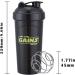 5-Pack Protein Shaker Bottles - BPA-Free Cups with Mixer Balls for Protein Shakes - 24oz Logo Bottles for Gym - Value Pack - Buy Online on GoSupps.com
