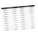 DOITOOL 2 Sheets False Eyebrows Eyebrow Transfers Sticker Simulation Eyebrow Disposable Makeup Tools 6d