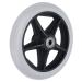 Wheelchair Wheels 6in Solid Wheel Stable Operation 608ZZ Bearing Wear Resistant for Rollators for Walkers - Buy Online on GoSupps.com