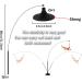 QUOZUO 2 Packs interactive cat toys with Super Suction Cup 14 pcs Replacements Feathers Balls Mice 2 Packs Wand Hanging Door flying cat toys for indoor cats Cat Spring Toy Kitten Toys - Buy Online on GoSupps.com