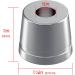 Linkidea Aluminum Alloy Razor-Plane Stands - 2 Pack for Bathroom Worktops - Manual Razor Holder in Silver Gray - International Shipping Available - Buy Online on GoSupps.com