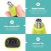 Buy 2-Piece Nasal Hair Trimmer Replacement Heads - Compatible with Philips QP2530 QP2630/30 QP2830 QP2734 QP2824/30 - Perfect for Men - Buy Online on GoSupps.com