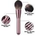YUDICP Makeup Brush Set Professional 12-Piece Make Up Brushes Premium Synthetic Foundation Brush Face Powder Blush Concealers Eye Cosmetics Make Up Brush Kits With Grape Purple - Buy Online on GoSupps.com