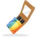 Buy Colorful Leather Lipstick Case Organizer with Mirror - Mini Lip Gloss Holder for Travel | International Shipping - Buy Online on GoSupps.com