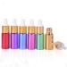 Tianzd 24 Pieces 5ml Empty Chrome Red Drip Bottles with Glass Pipette - Ideal for Perfume Oils & Essential Oils - Gold Screw Cap - Buy Online on GoSupps.com