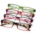 Kerecsen 4 Pack Reading Glasses for Women & Men - Spring Hinge Multicolor Readers 1.75x | International Shipping Available - Buy Online on GoSupps.com