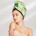 Soft Super Absorbent Avocado Microfiber Hair Towel Wrap for Women - Quick Dry Coral Velvet for Long Curly & Thick Hair - Buy Online on GoSupps.com