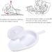 Bedpan with Lid No Spill or Splash Design for Elderly and Bed-Bound Patient - Buy Online on GoSupps.com