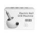 Buy Upgraded Professional Nail Miller 35000 RPM - Electric Nail File Set for Gel & Acrylic Nails - Complete Manicure Pedicure Kit with Ceramic Bits - Safe for Beginners - International Shipping - Buy Online on GoSupps.com