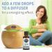 Garden of Life Organic Peppermint Essential Oil 1 fl oz - Pure, Undiluted, Non-GMO for Diffuser & Aromatherapy - Buy Online on GoSupps.com