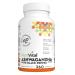 PlantVital Organic Ashwagandha Supplement with Black Pepper - 1300mg (two caps) Ashwagandha Capsules for Stress Relief Energy Increase Sleep Aid & Memory Support - 360 Vegan Ashwagandha Supplements 3 Bottles (6 Months Supply)