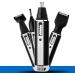4 in 1 Hair Grooming Kit - Rechargeable Electric Beard Razor & Trimmer for Men | Facial Eyebrow Nose & Ear Hair Remover - Buy Online on GoSupps.com