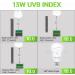 Caldarax 10.0 UVA UVB Bulb - 13W Compact Light for Desert Reptiles | E27 Tortoise Reptile Light for Lizard, Turtle, Snake, Chameleon, Bearded Dragon - Buy Online on GoSupps.com