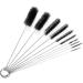Itian 10 Pieces Nylon Bottle Tube Nozzle Cleaning Brush Cleaner Set Kitchen Tool for Bottle Glasses Straw Cleaning - Buy Online on GoSupps.com