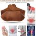 IWILCS Hot Water Bottle with Plush Waist Warmer Cover - Brown - Buy Online on GoSupps.com