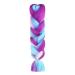 Aomig Braids Extensions 24 "For the braid Box Braids hair extension braid light-pink synthetic hair for braiding 1 bundle of Kanecalon Synthetic crochet hair braided hair afro box braiding party look light violet/sky/white/lilarot