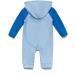 BONVERANO Baby Boys Swimsuit UPF 50+ Full-Zip Hoodie One Piece - Blue (3-4 Years) - Buy Online on GoSupps.com