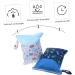 Beaupretty 2-Piece Women's Bands Storage Bag - Double Zipper Diaper & Outdoor Organizer - Buy Online on GoSupps.com