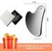Stainless Steel Gua Sha Facial Tools Guasha Roller Skin Care Tools Green Quartz Massager for Face Eyes Neck Body Muscle Relaxing and Relieve Fine - Buy Online on GoSupps.com