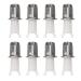 Dioche 10Pcs Nose Hair Clipper Head Accurate Shaving Universal Replacement Clipper Blade Heads Compatible with Ear and Nose Hair Trimmer Clipper
