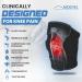 Modvel ELITE Knee Brace with Side Stabilizers & Patella Gel Pads - Fast Recovery & Support for Men and Women - Ideal for Running, Workout, Arthritis - Black (S/M) - Buy Online on GoSupps.com