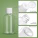 100 Pack 50ML Clear Travel Size Plastic Bottles with Flip Cap - Refillable Toiletry/Cosmetic Containers - Buy Online on GoSupps.com