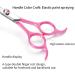 Moontay 6.5 Curved Dogs Grooming Scissors | Professional 440C Japanese Stainless Steel Shears for Dogs, Cats, and Pets - Pink - Buy Online on GoSupps.com